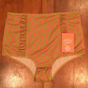 Kortni Jeane High Waisted Swim Bottoms